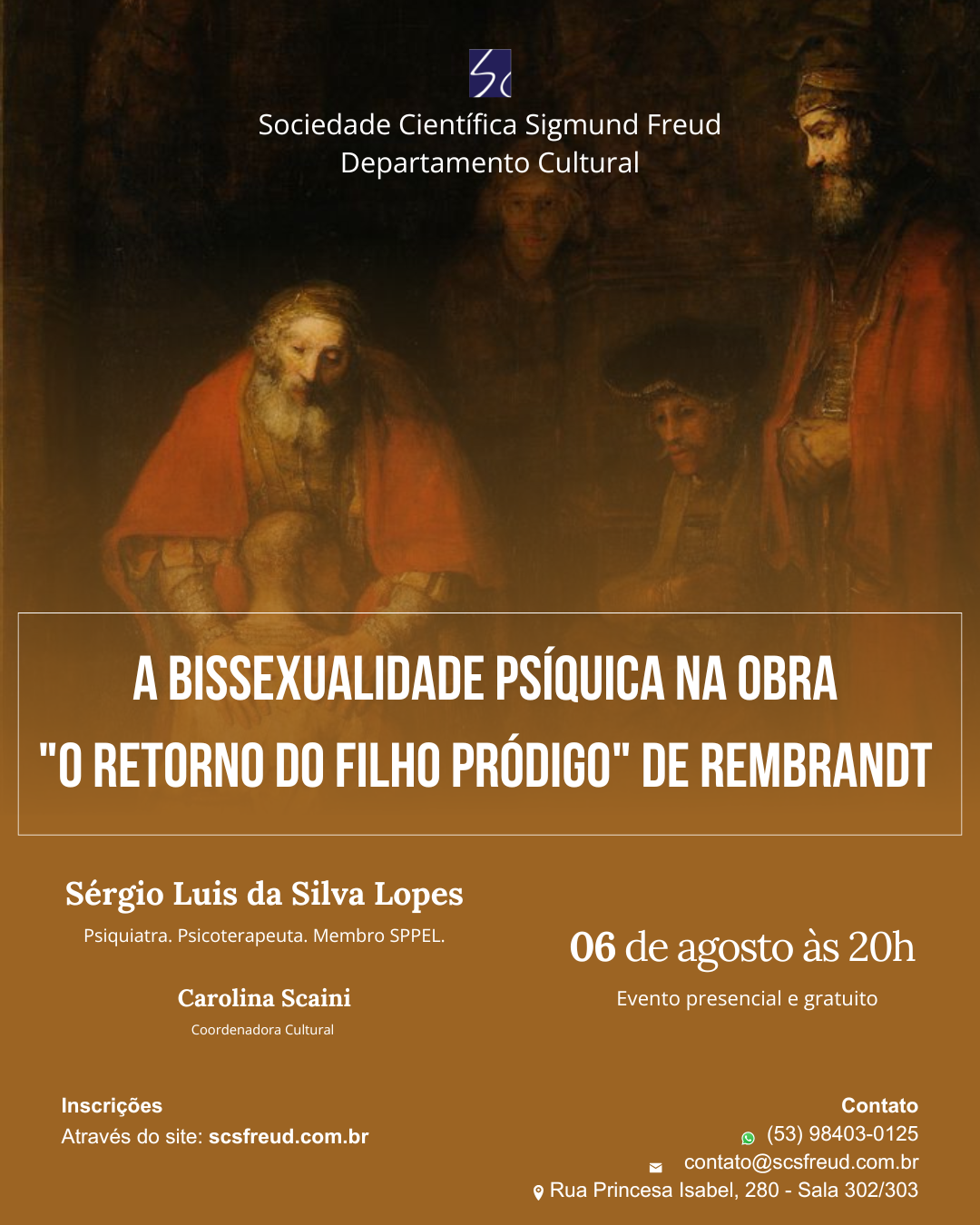 A bissexualidade psíquica na obra  "O retorno do filho pródigo" de Rembrandt