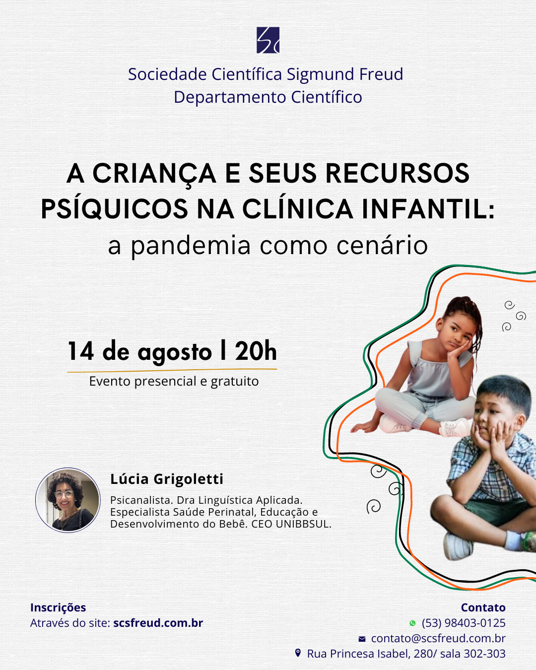 A CRIANÇA E SEUS RECURSOS PSÍQUICOS NA CLÍNICA INFANTIL: a pandemia como cenário