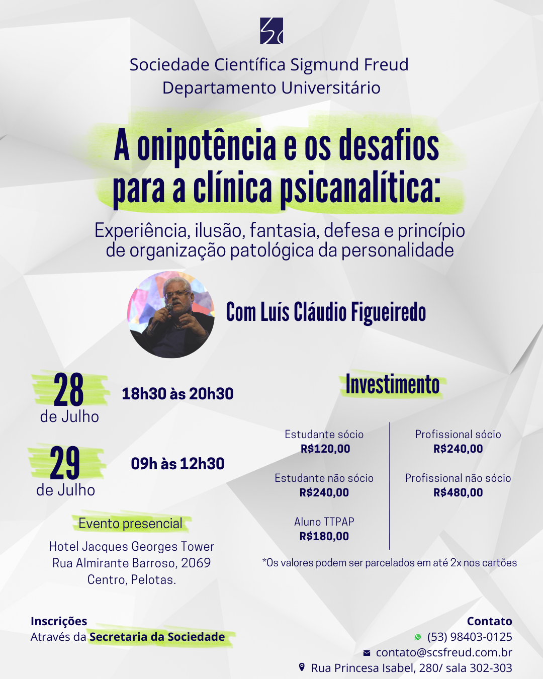 A onipotência e os desafios para a clínica psicanalítica: Experiência, ilusão, fantasia, defesa e princípio de organização patológica da personalidade