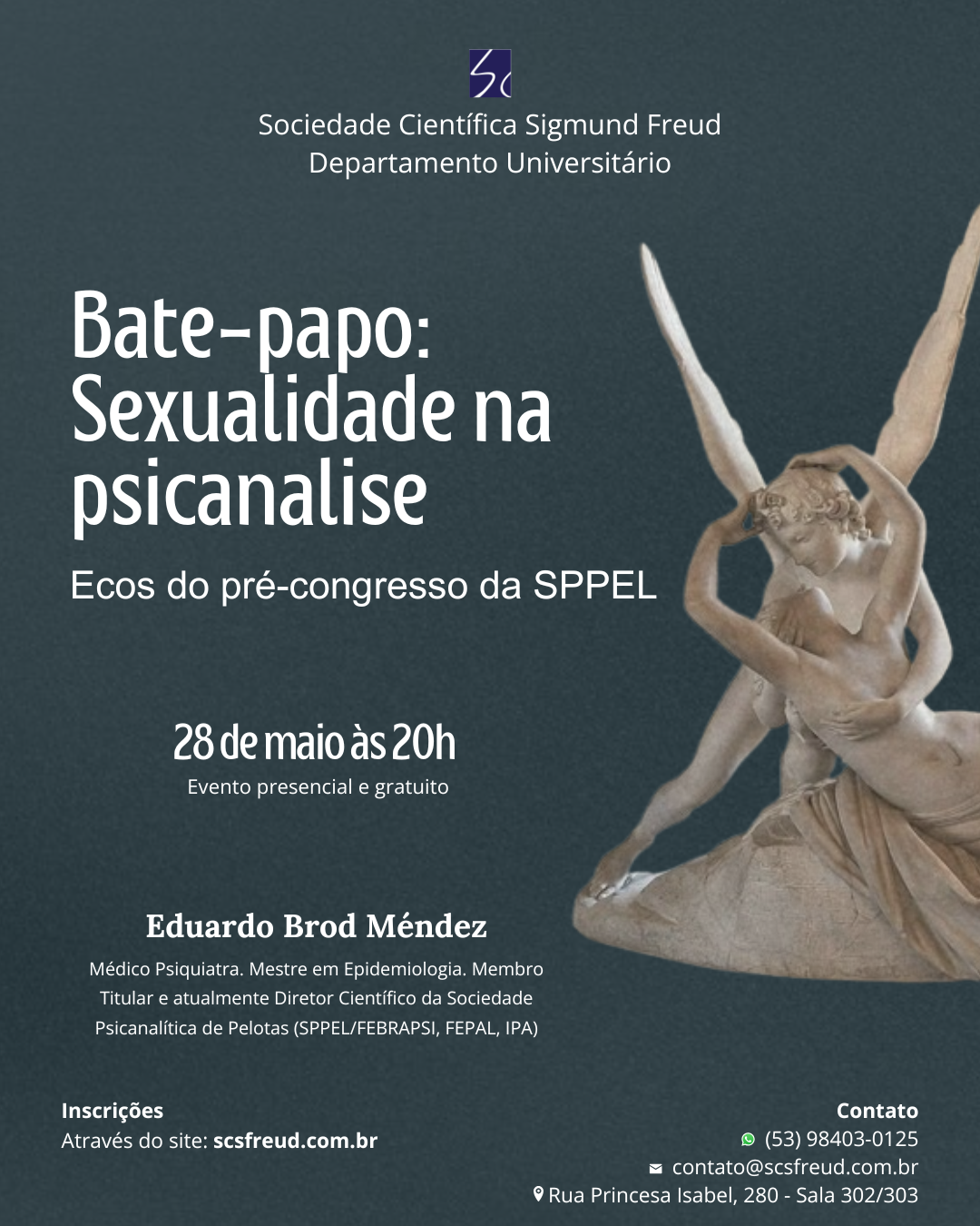 Bate-papo: Sexualidade na psicanalise Ecos do pré-congresso da SPPEL