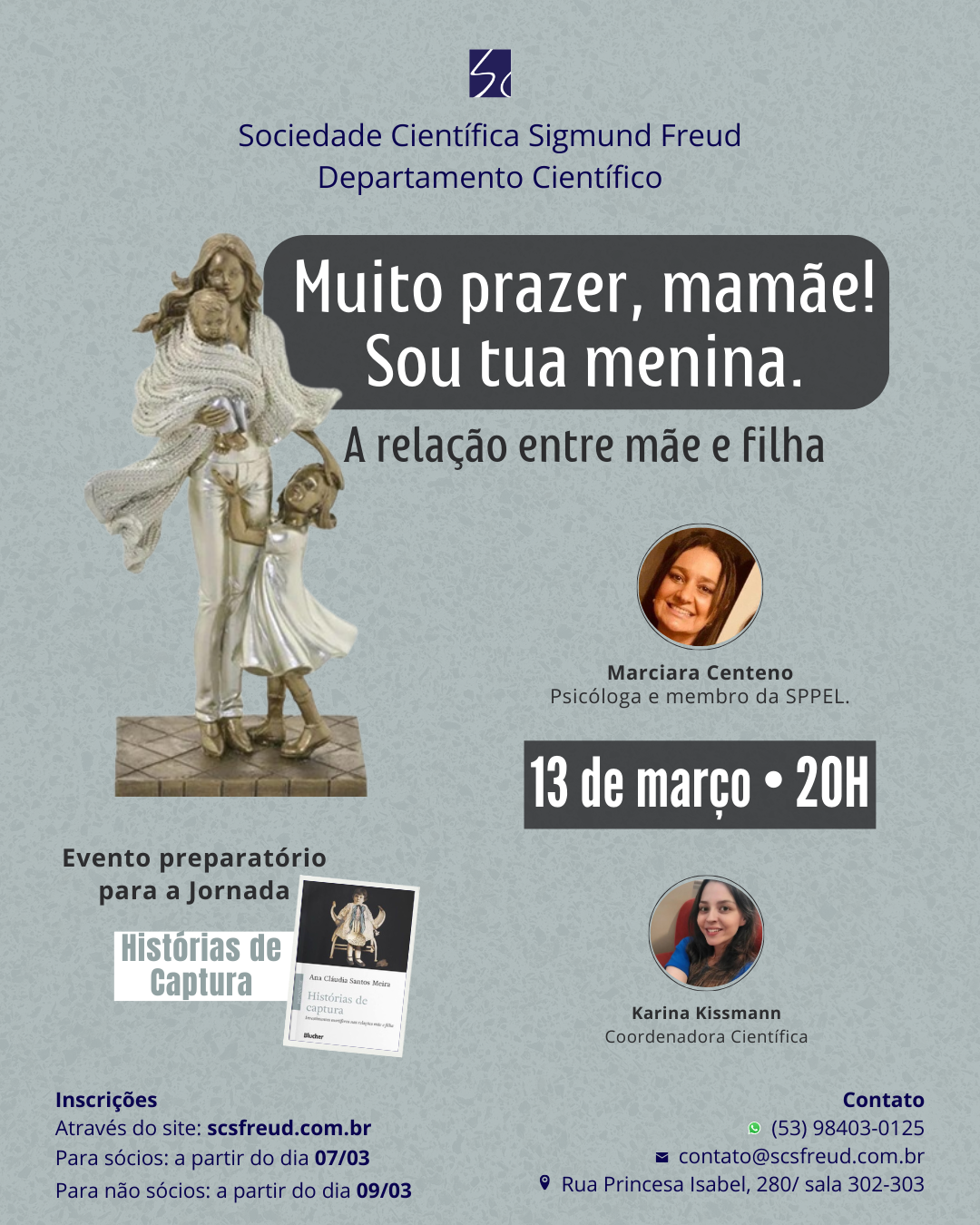 Muito prazer, mamãe! Sou tua menina. A relação entre mãe e filha.
