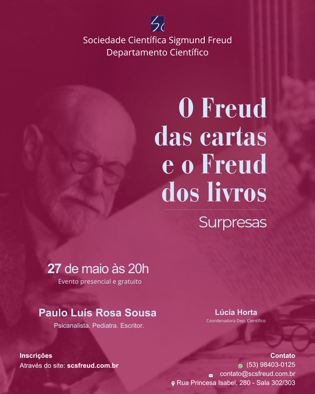 O Freud das cartas e o Freud dos livros - Surpresas