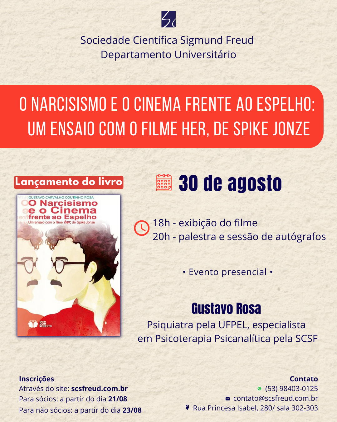 O narcisismo e o cinema frente ao espelho:  um ensaio com o filme her, de Spike Jonze