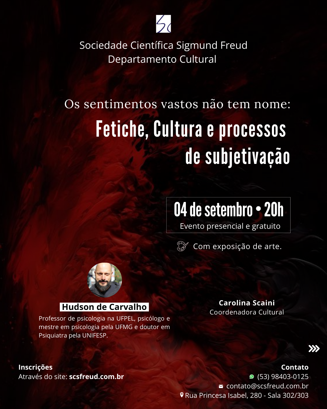 Os sentimentos vastos não tem nome: Fetiche, Cultura e processos de subjetivação