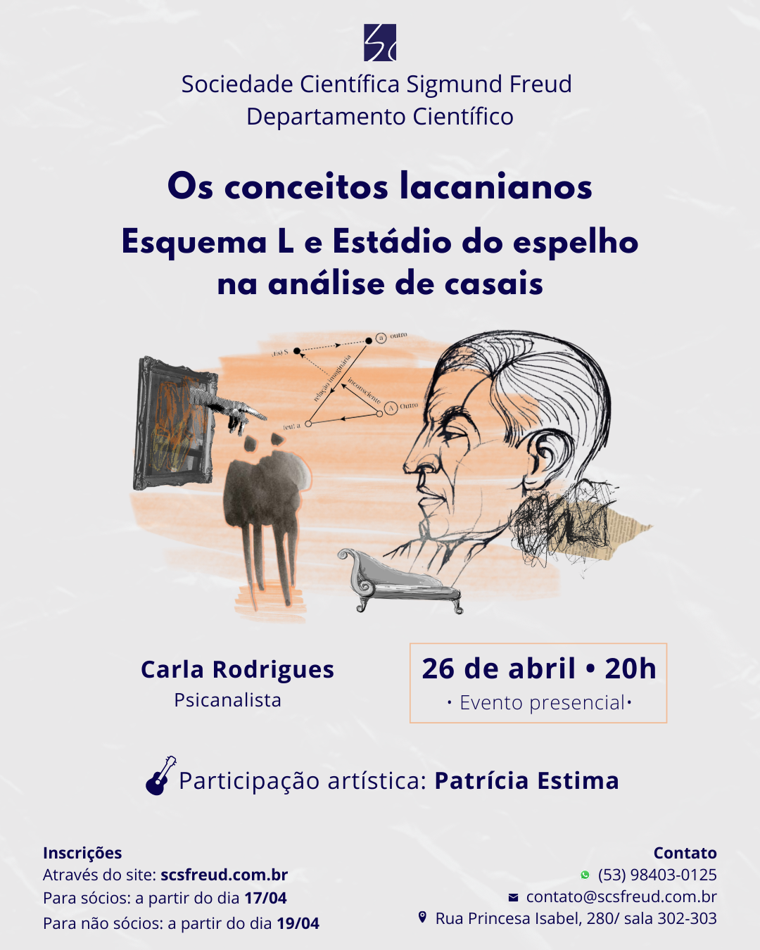 Os conceitos lacanianos - Esquema L e Estádio do espelho  na análise de casais