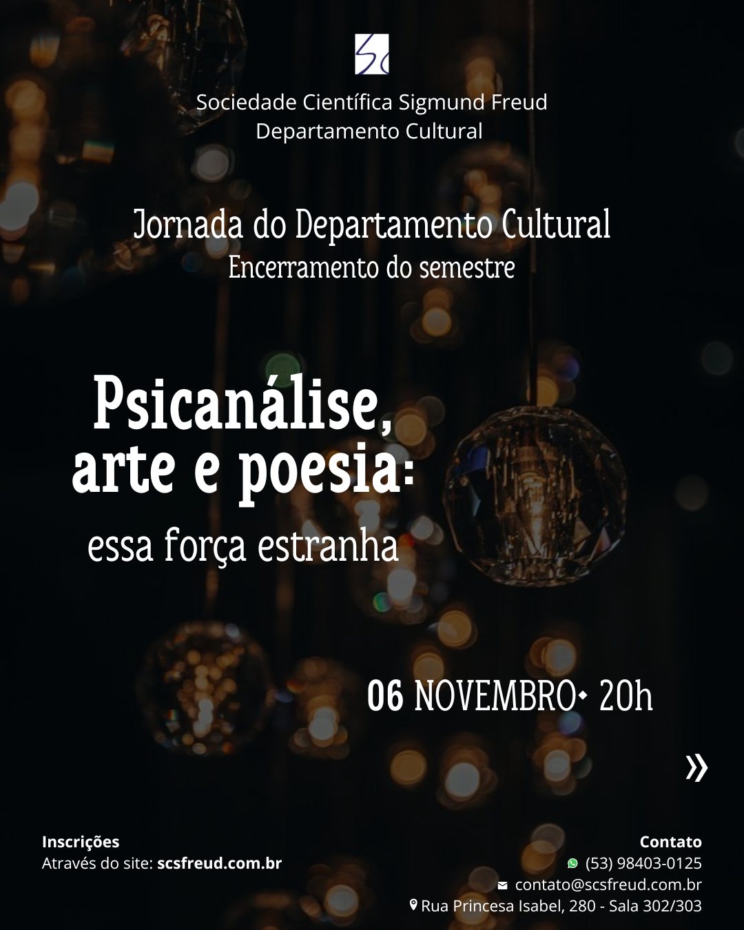 Psicanálise, arte e poesia: essa força estranha