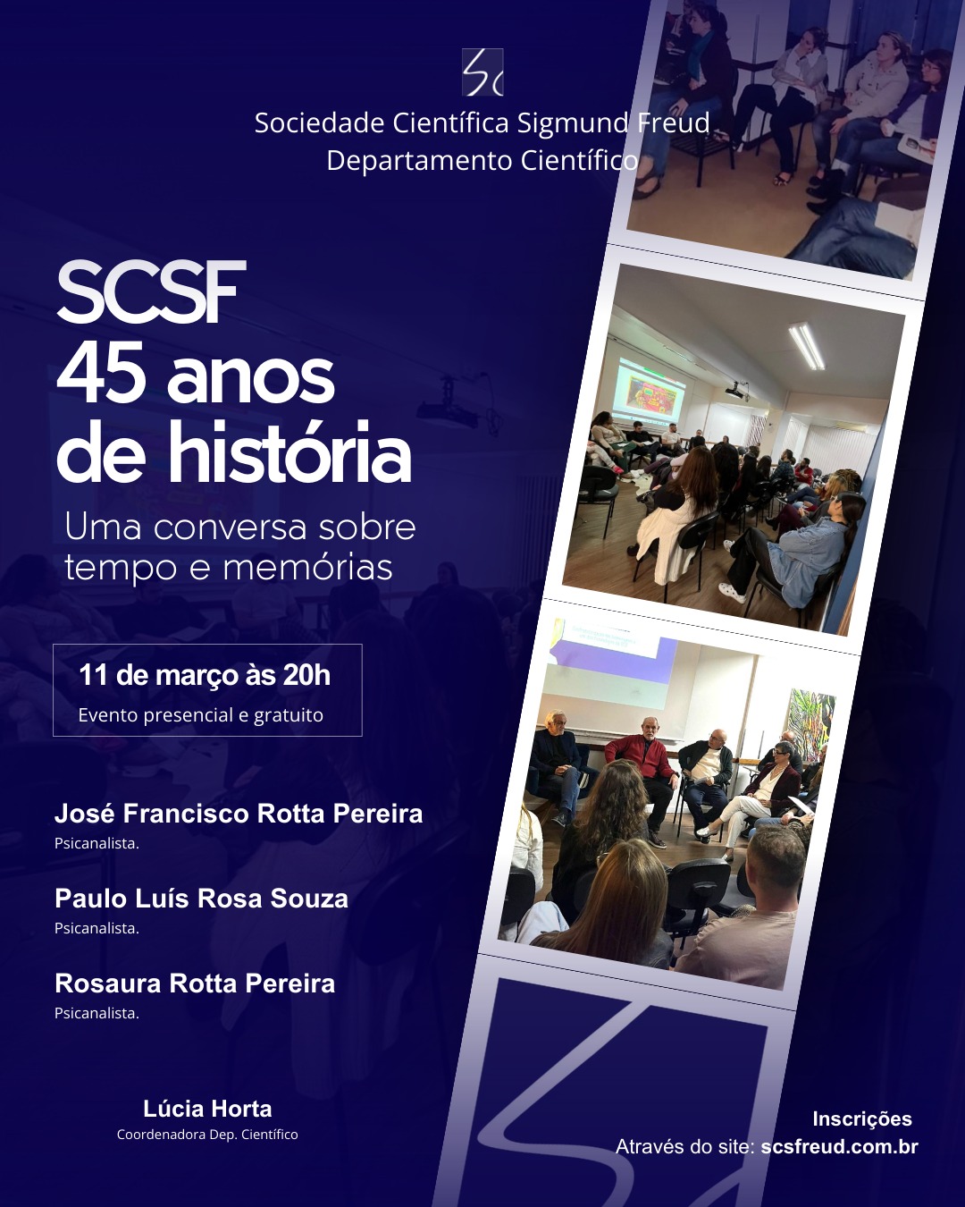 SCSF 45 anos de história: Uma conversa sobre tempo e memórias