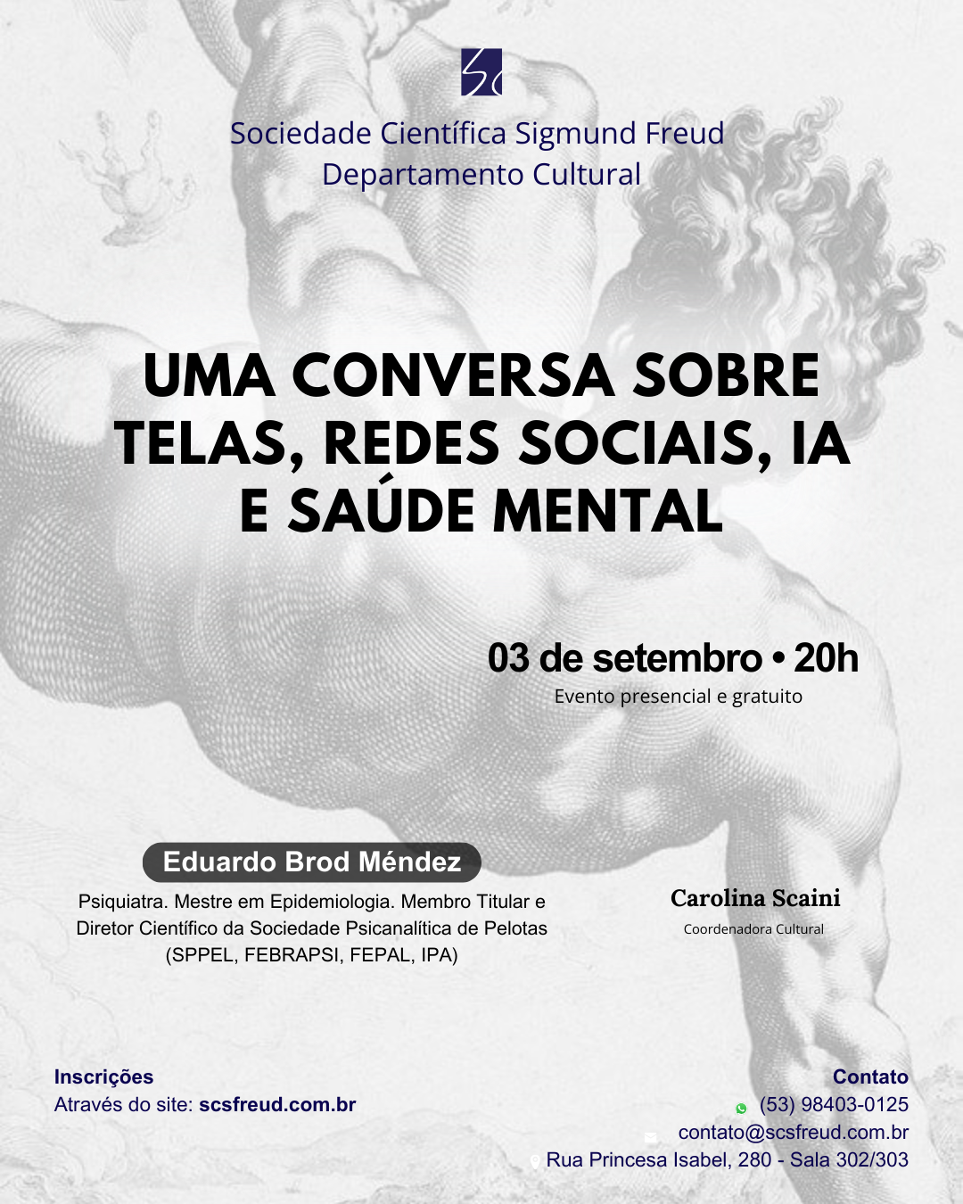 Uma conversa sobre telas, redes sociais, IA e saúde mental