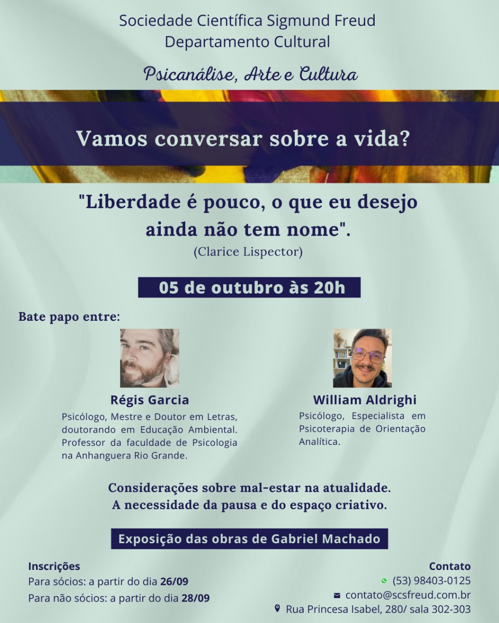 Vamos conversar sobre a vida?